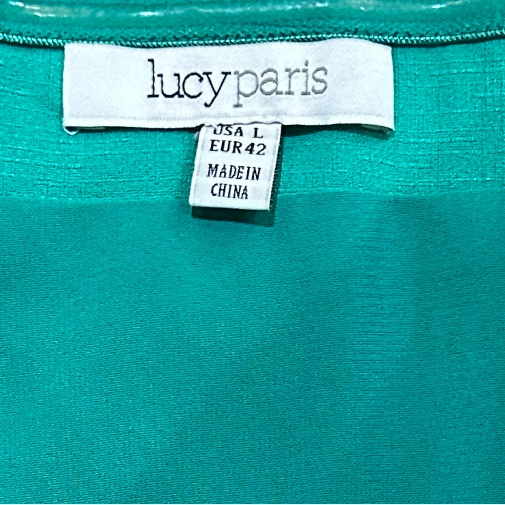 Lucy Paris Green, Strapless Jumpsuit - Picture 6 of 6